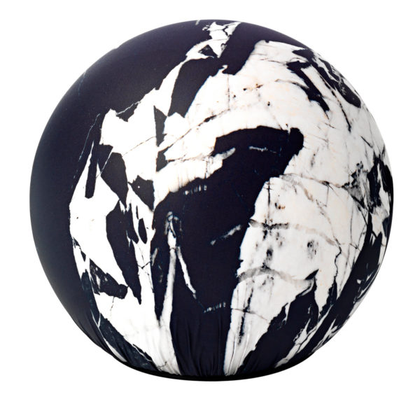 Tattoo Grande Antico Marble Pouf by Maurizio Galante and Tal Lancman