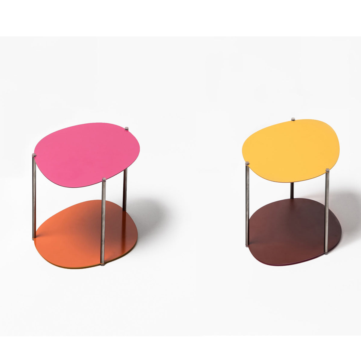 Picos Small Yellow /Purple Side Table by Claesson Koivisto Rune