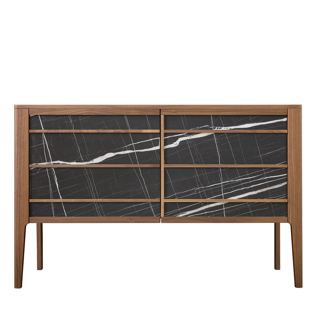 Shanghai 2-door Sideboard with Sahara Noir Marble by Modo10