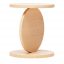 Match Point Tall Natural Side Table by Omri Revesz