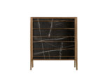 Shanghai cabinet with Sahara Noir Marble Doors by Modo10