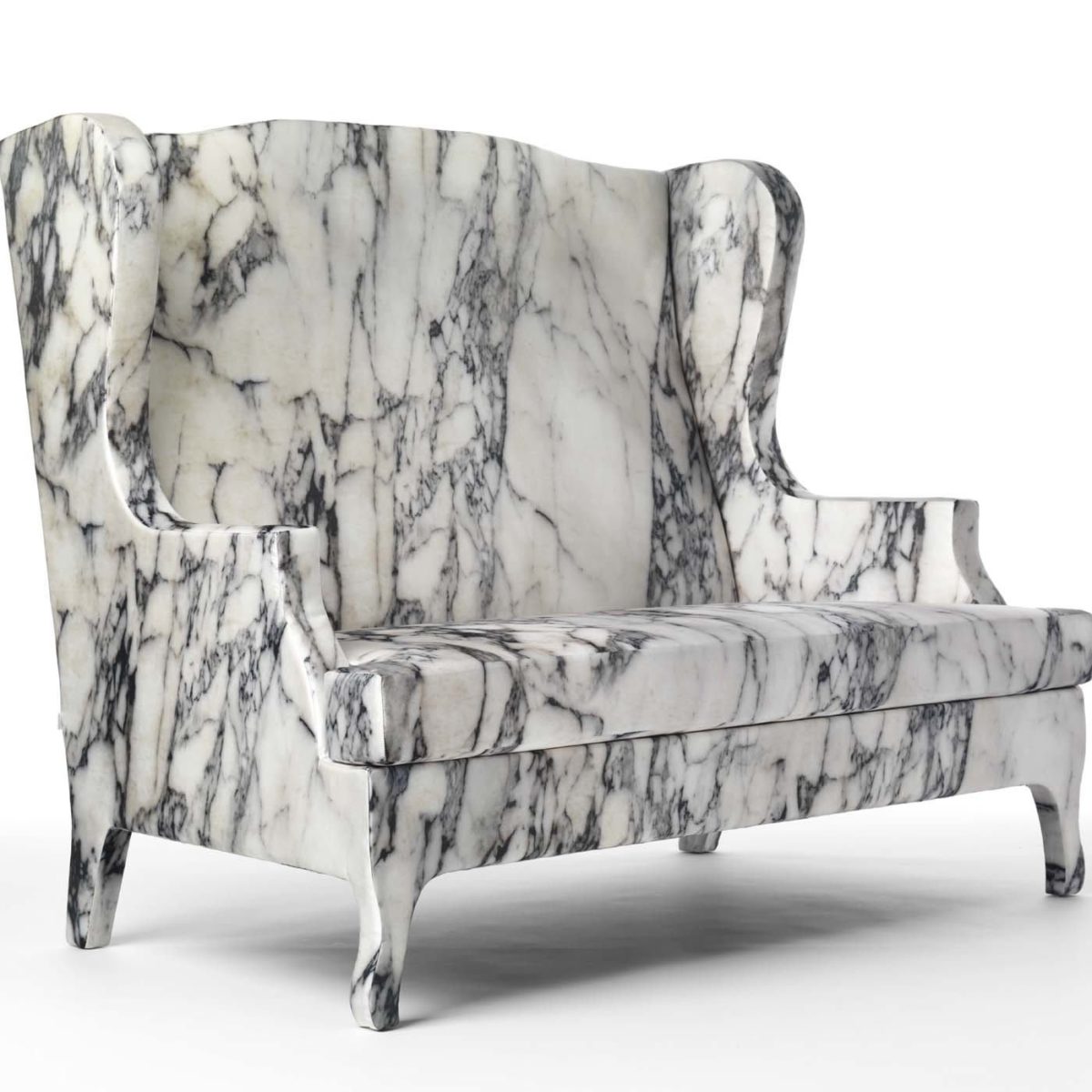 Louis XV Goes To Sparta Sofa by Maurizio Galante e Tal Lancman