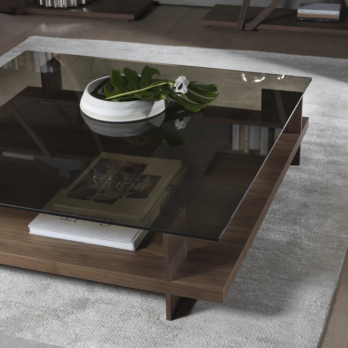 Corallo Square Coffee Table by Fabio Rebosio