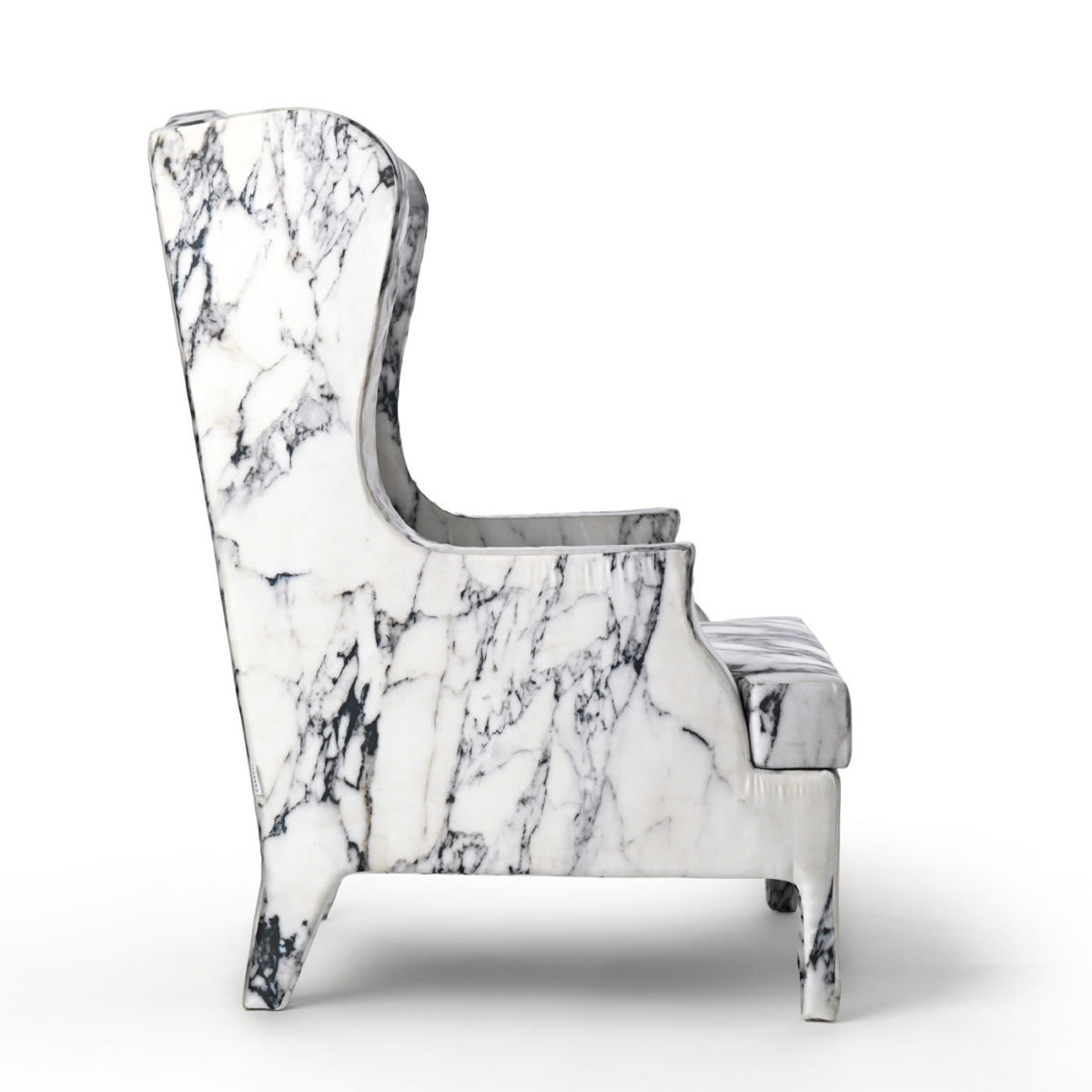 Louis XV Goes To Sparta Armchair by Maurizio Galante and Tal Lancman