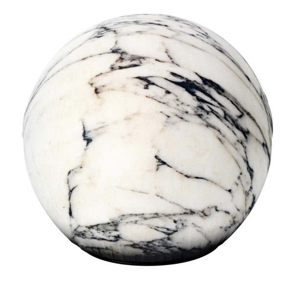 Tattoo Carrara Marble Pouf by Maurizio Galante and Tal Lancman