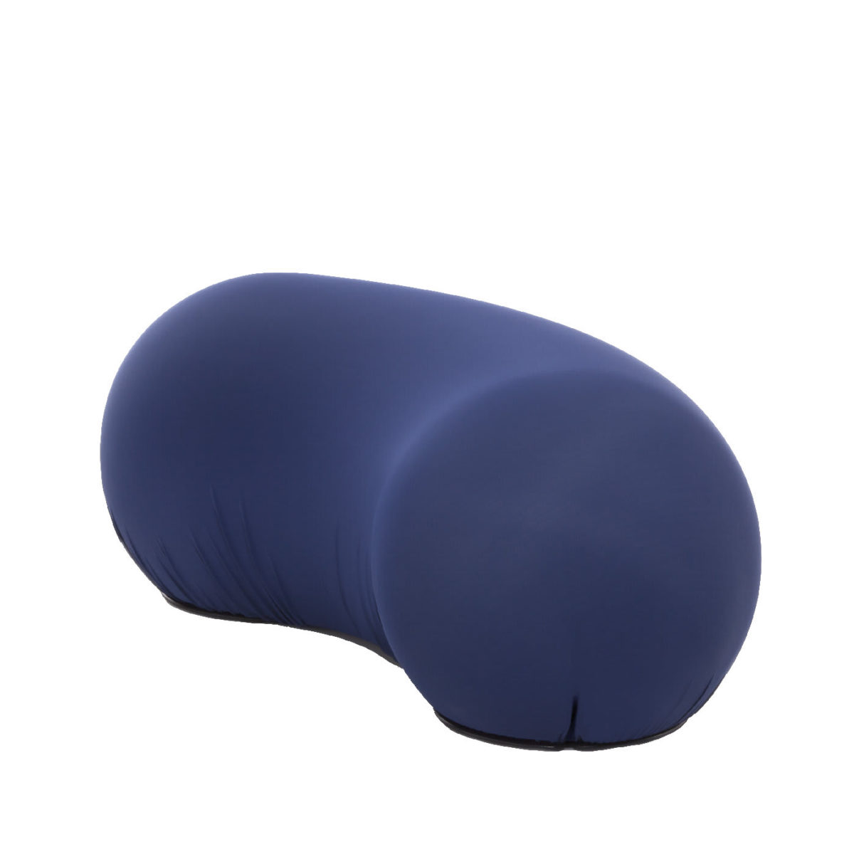 Tato Blue Bean Pouf by Enrico Baleri