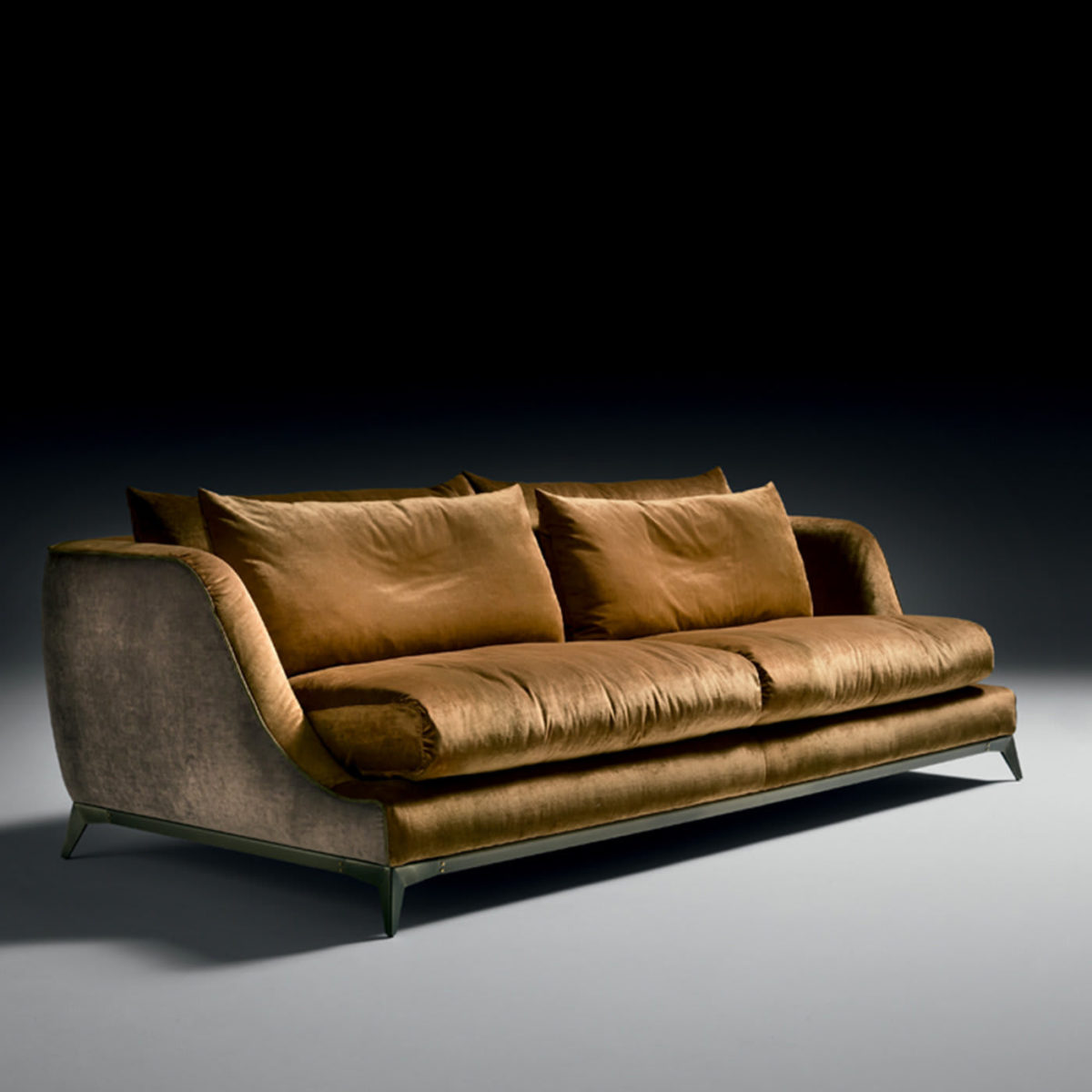 Brando Brown Sofa by Black Tie