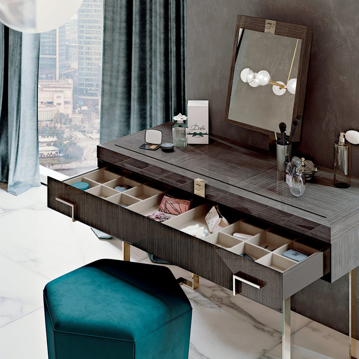 Iconic Vanity Table by Carpanese Home