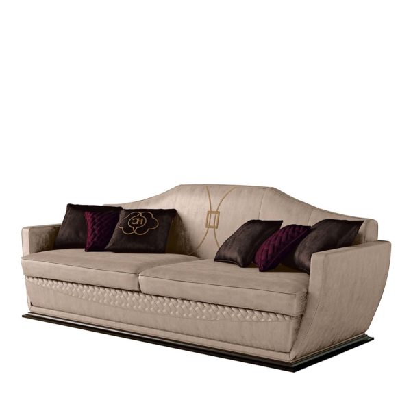 Glamour 3-seater sofa by Carpanese Home