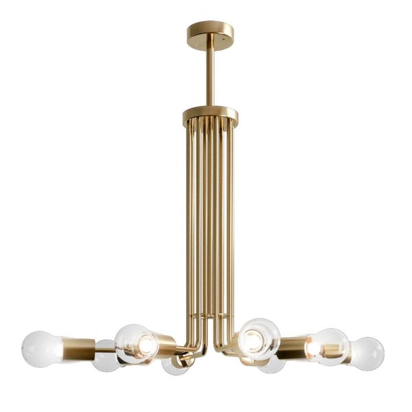 Montecarlo 8-light Chandelier by Carpanese Home