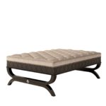 House of Art Padded Coffee Table by Carpanese Home