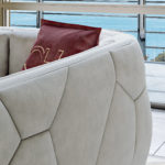 Iconic 2-Seater Sofa by Carpanese Home