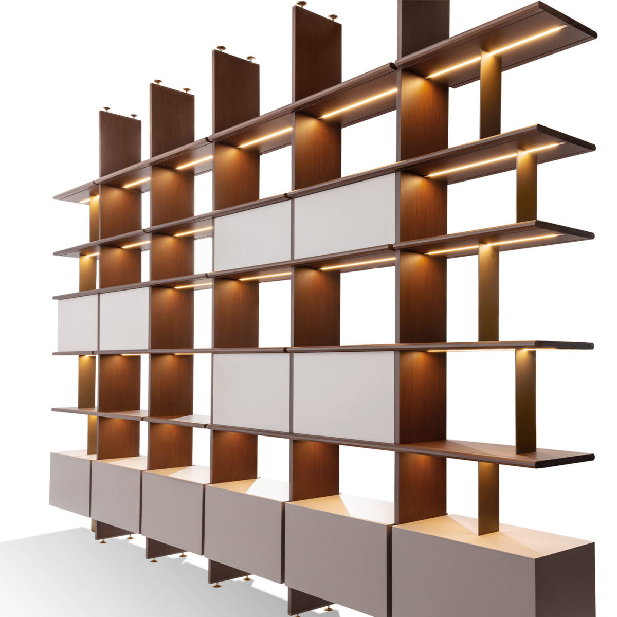 Duo Large Shelving by Carpanese Home