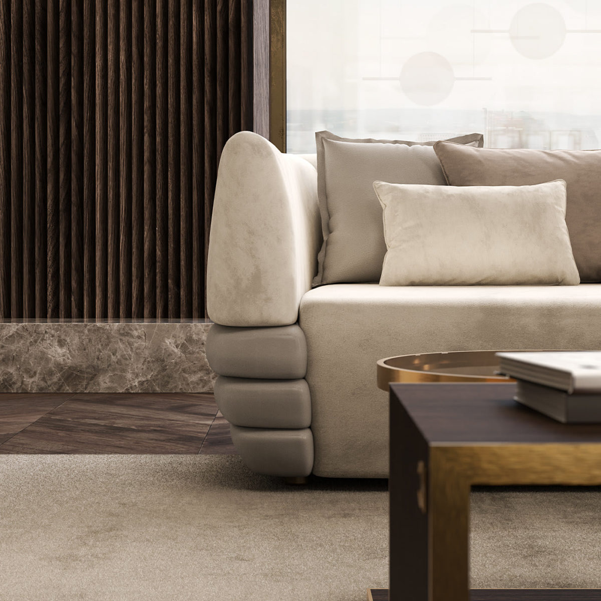 Splendor Sofa by Carpanese Home