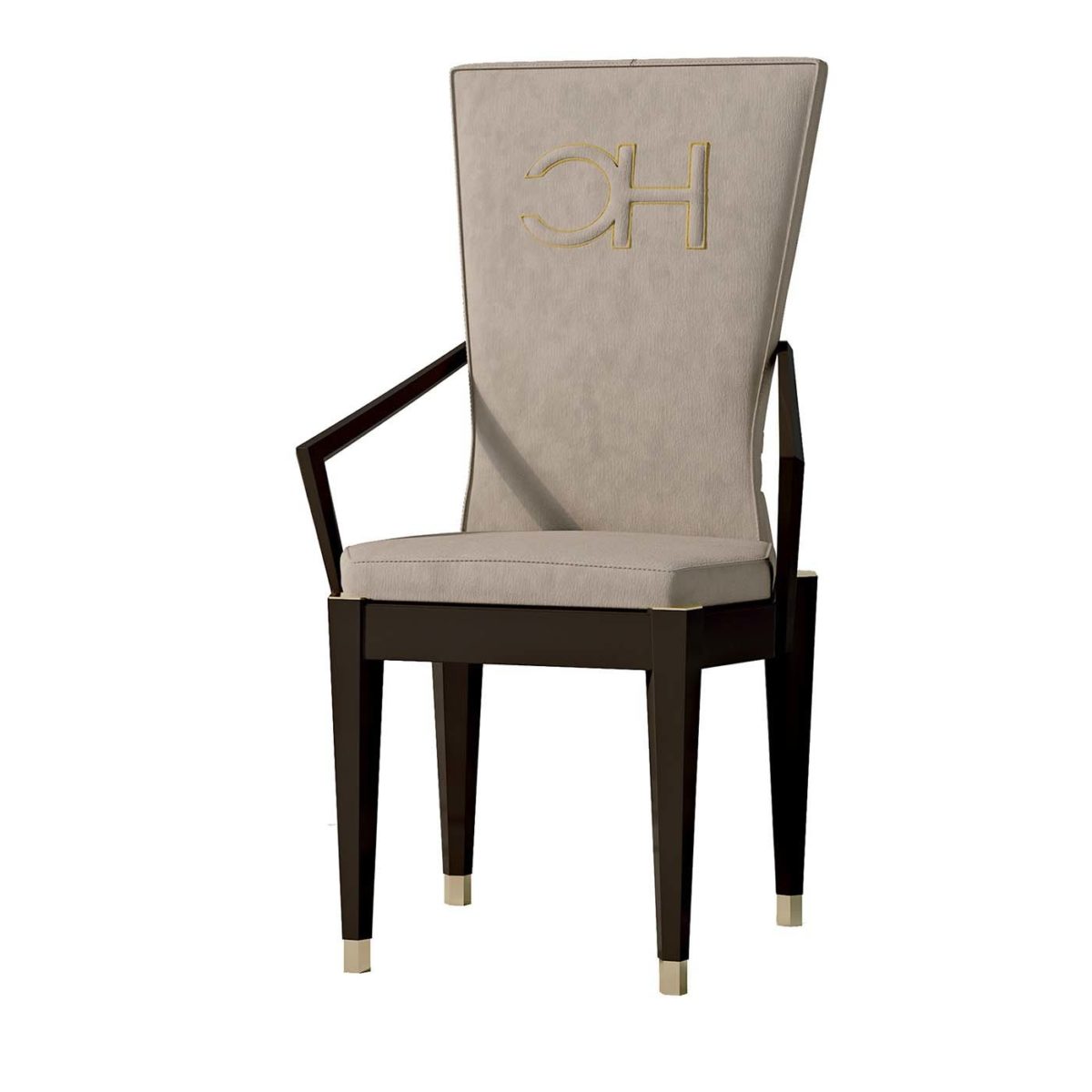 Temptation Chair with Armrests by Carpanese Home