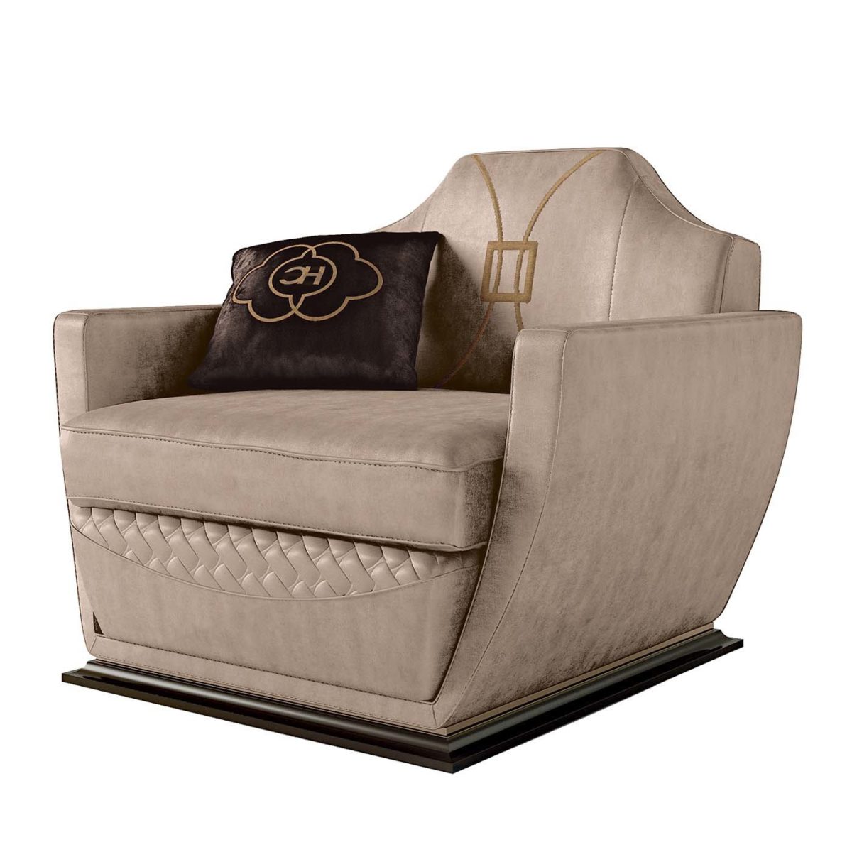 Glamour Armchair by Carpanese Home