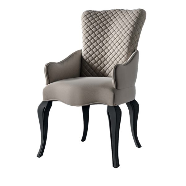 Beverly Hills Armchair with Armrests by Carpanese Home