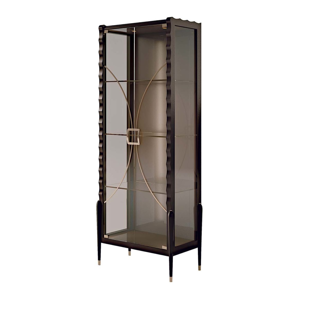 Glamour Glass Cabinet by Carpanese Home