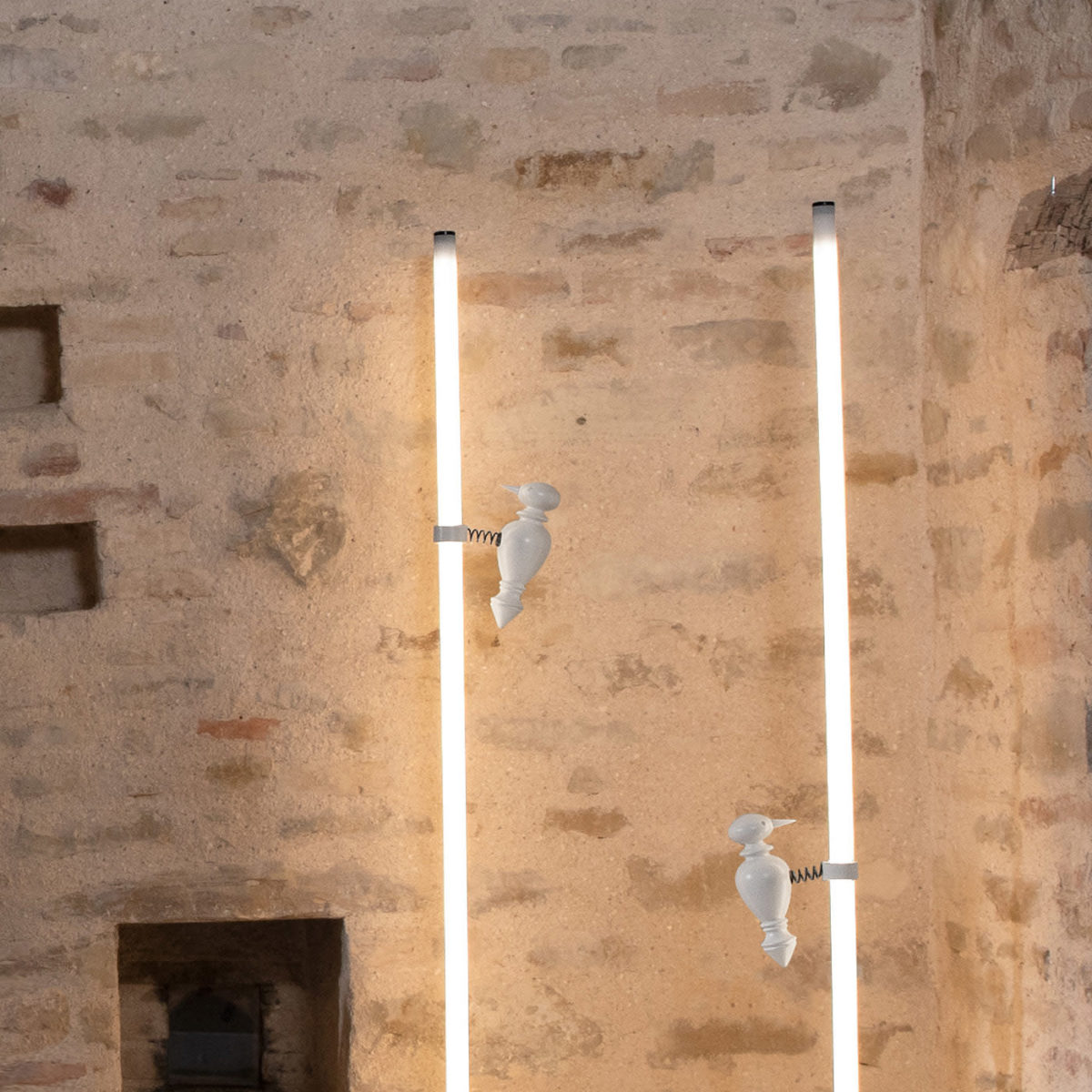 Accipicchio con Picchio Floor Lamp by Karman