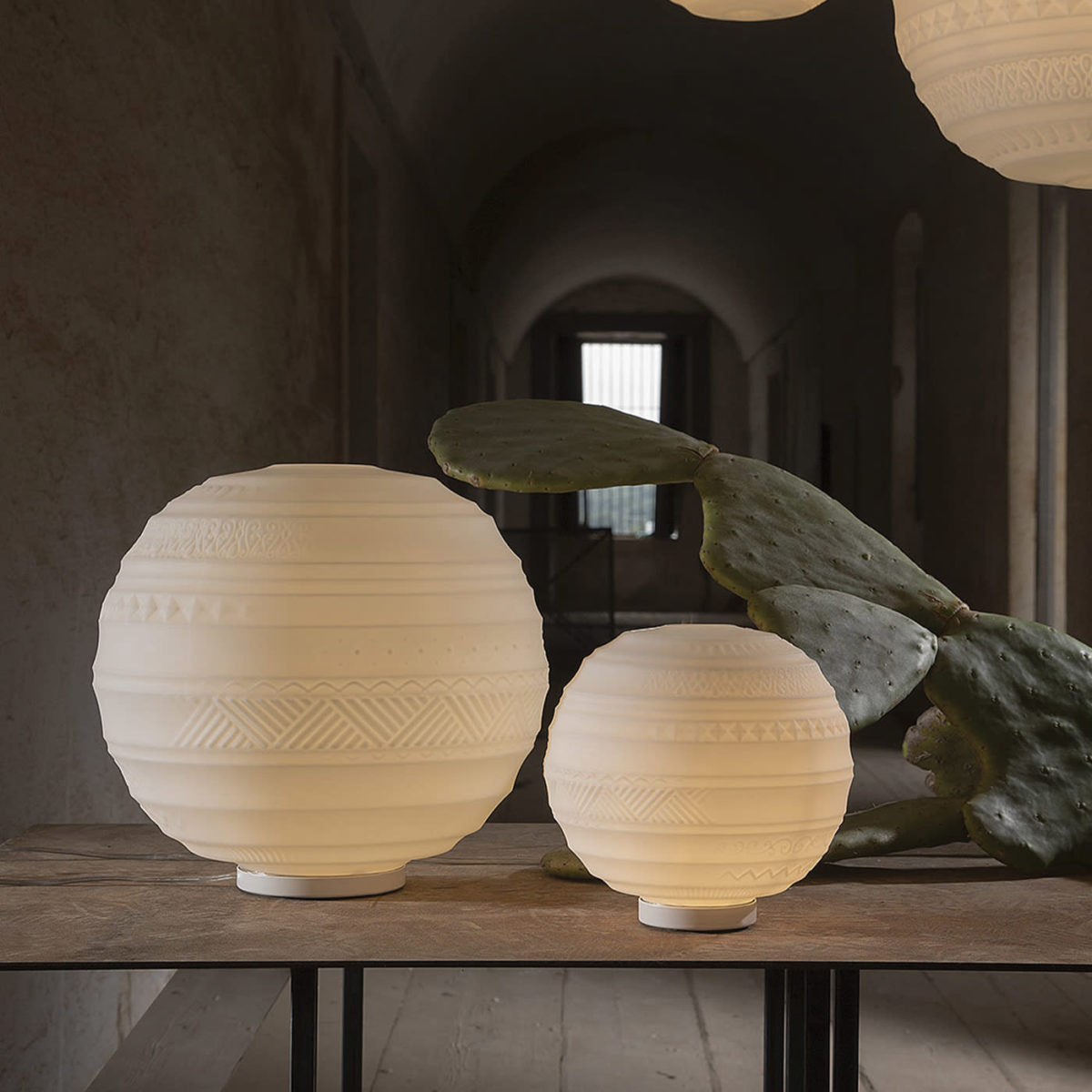 Braille Table Lamp by Matteo Ugolini