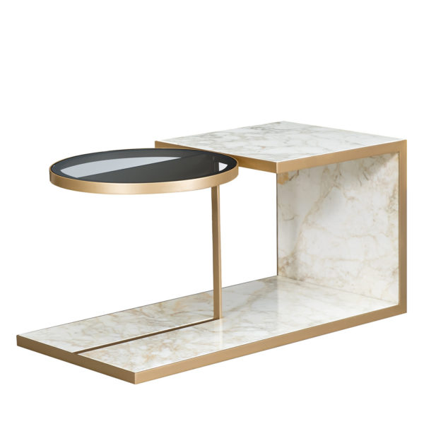 Alfred Marble Coffee Table by Carpanese Home