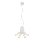 Aster Medium White Pendant Lamp by Roberto Favaretto