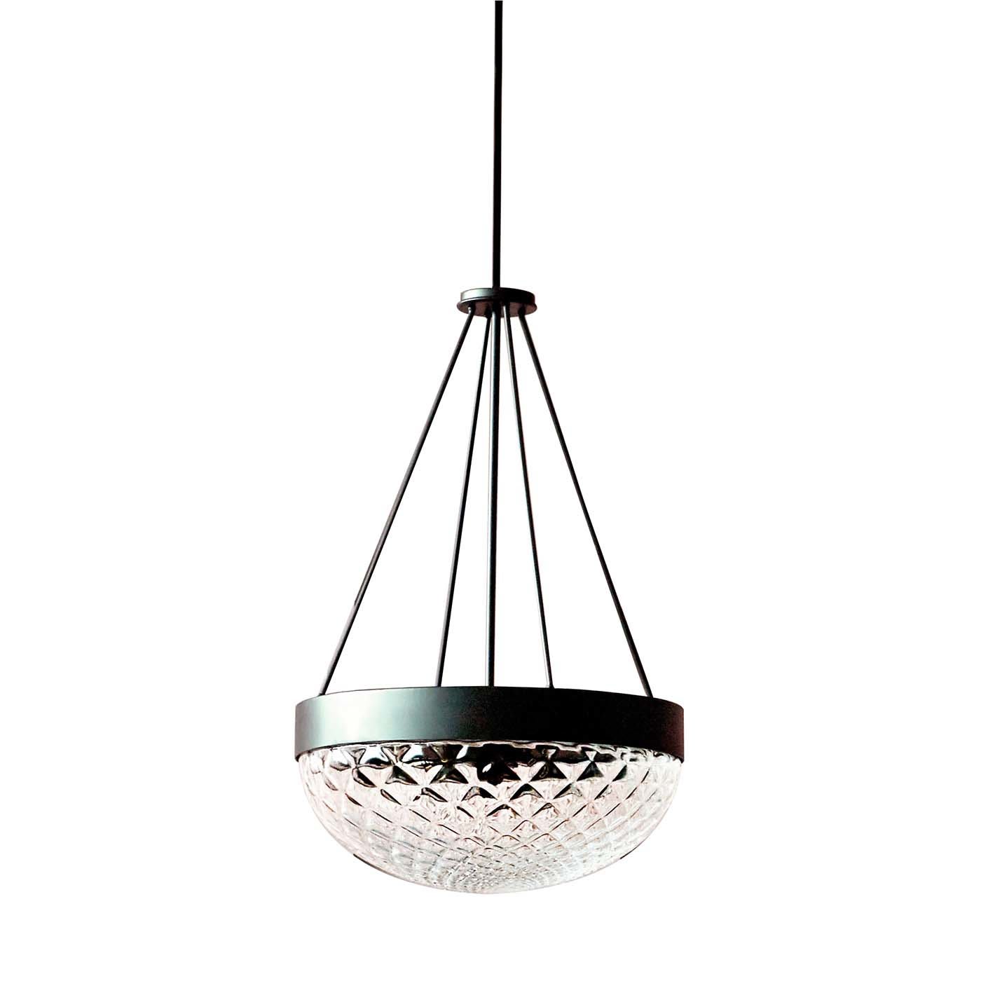 Rays Black Pendant Lamp by MM Lampadari