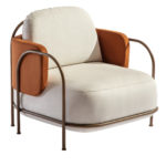 Gaston Armchair by Carpanese Home