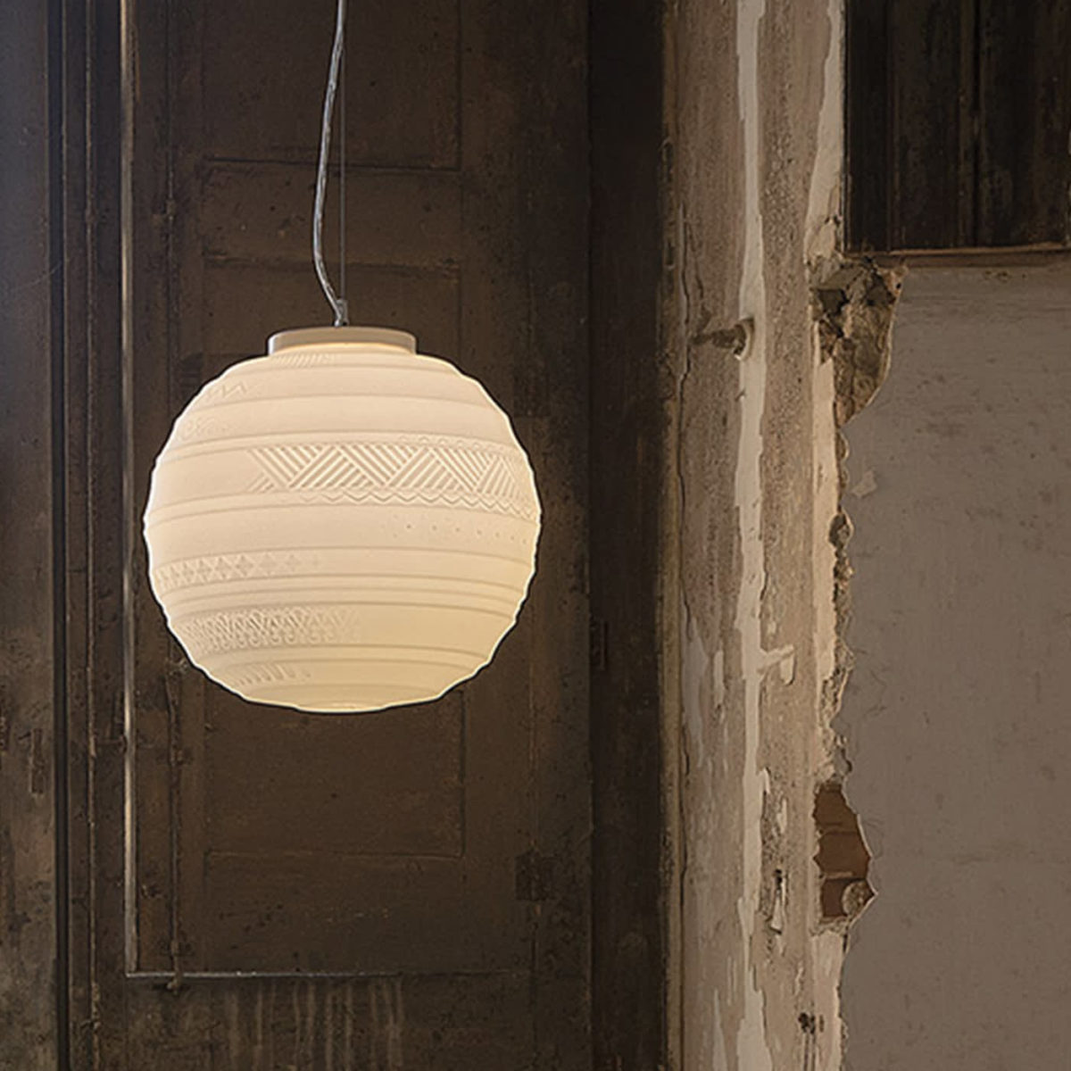 Braille Large Pendant Lamp by Karman