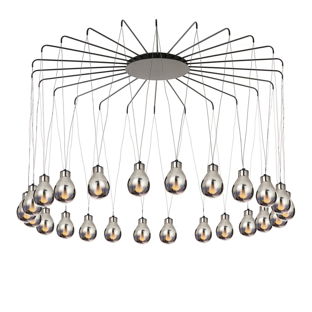 Rain 24-Light Chandelier by MM Lampadari