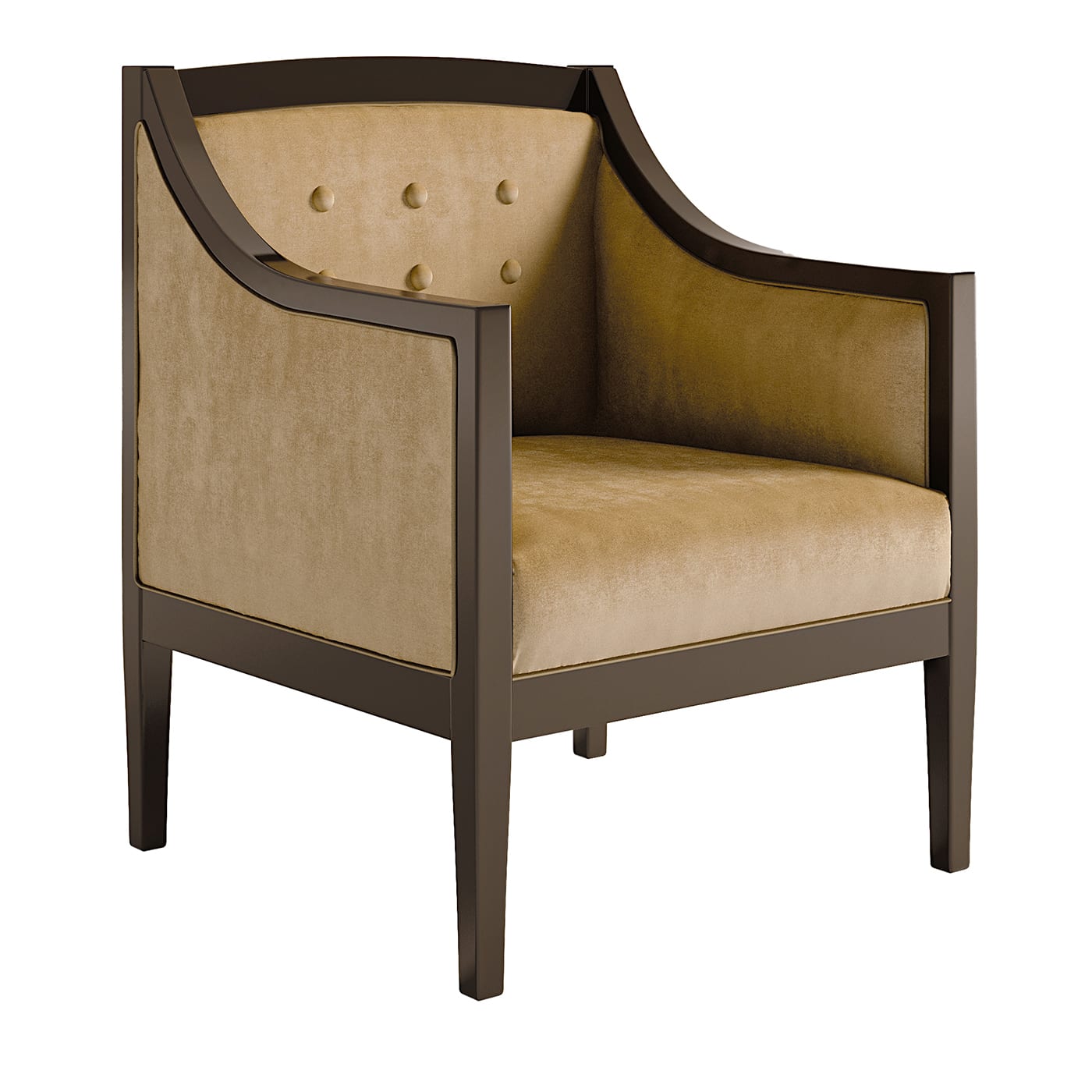 House of Art 6012 Beige  Armchair by Carpanese Home