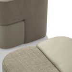 Rocha Pouf by Carpanese Home