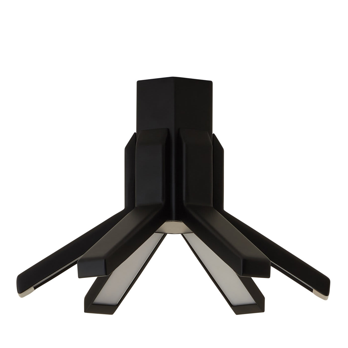 Aster Medium Black Ceiling Lamp by MM Lampadari