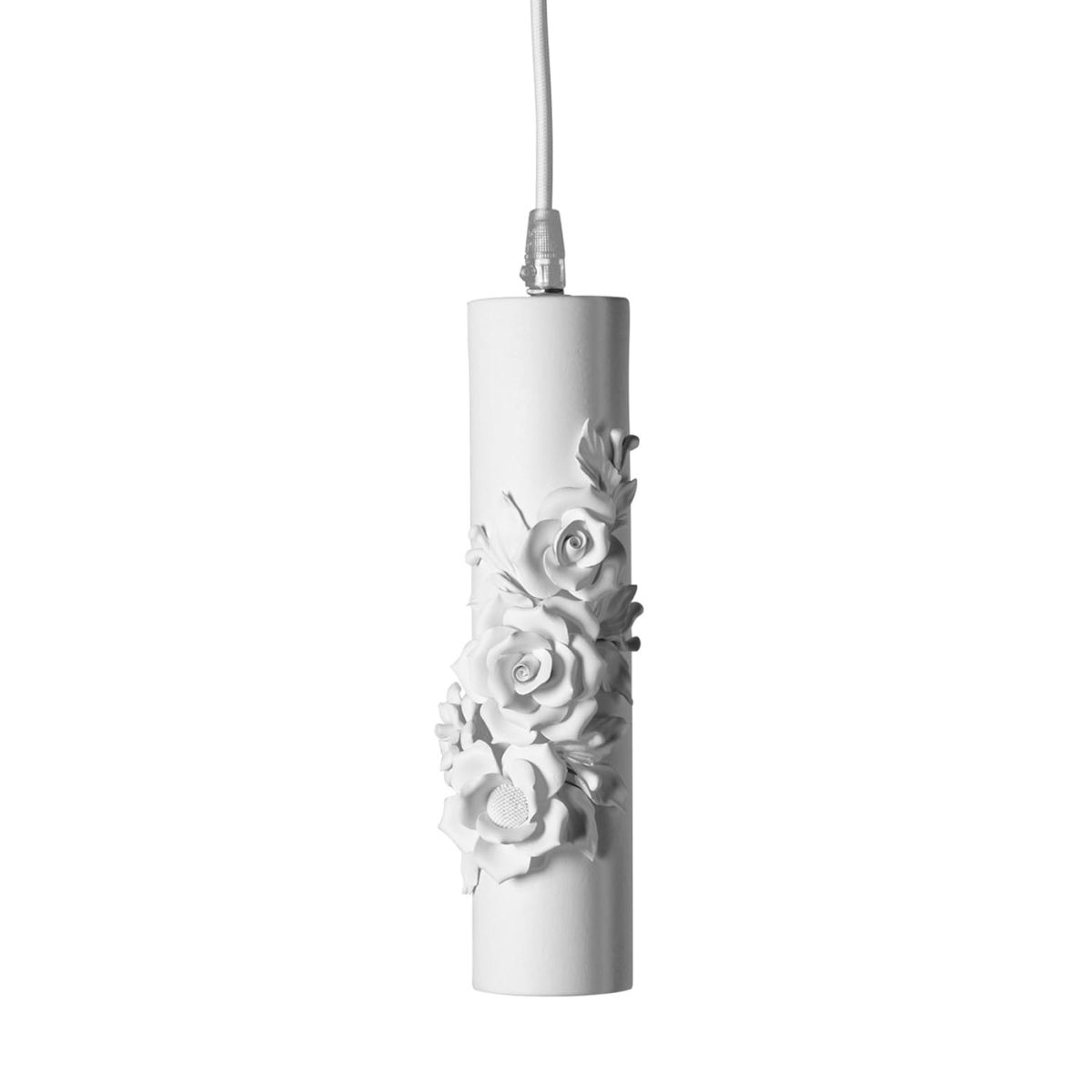 Capodimonte White Pendant Lamp by Karman