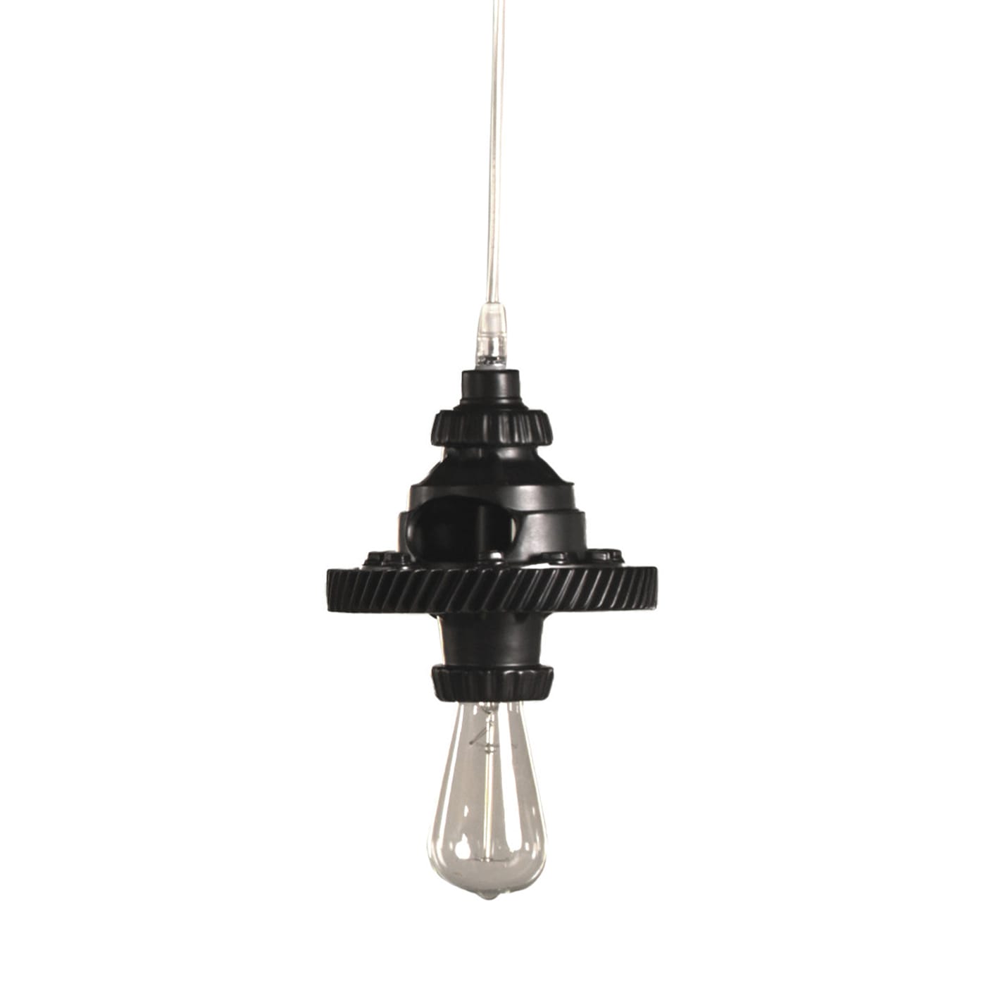 Mek S Black Pendant Lamp by Karman