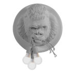 Ugo Rilla White Wall Lamp by Karman