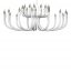 Snoob Large White Chandelier by Karman
