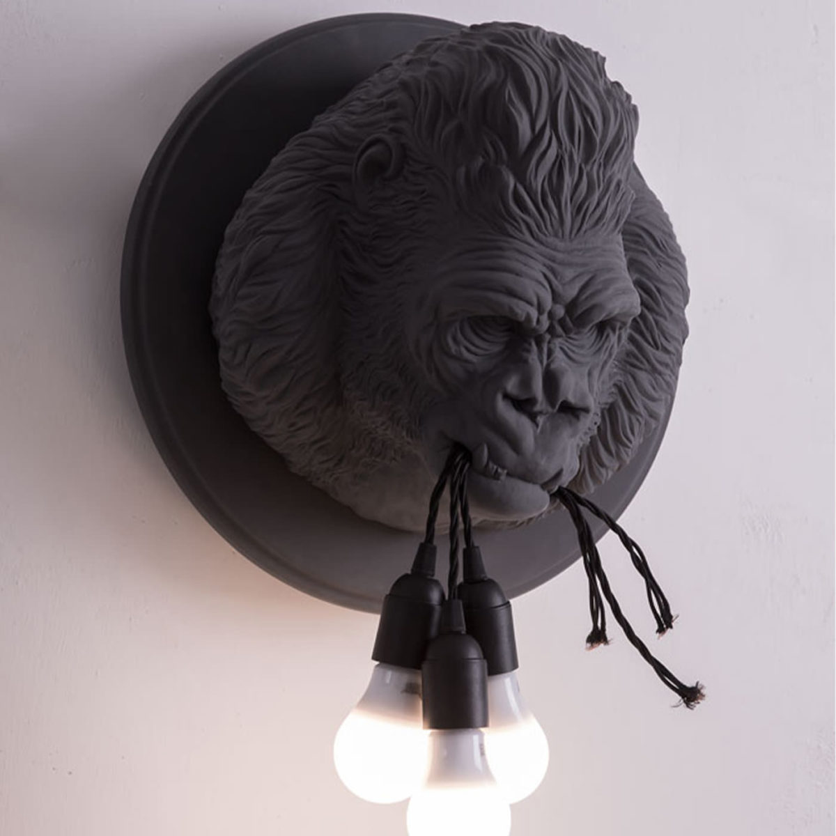 Ugo Rilla Gray  Wall Lamp by Karman