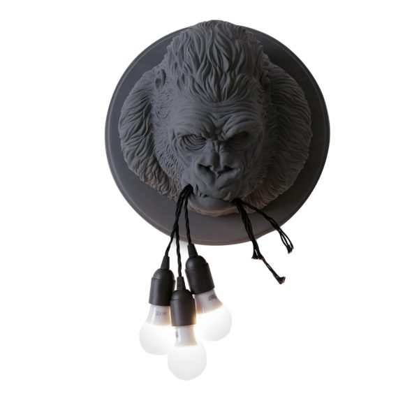 Ugo Rilla Gray  Wall Lamp by Karman