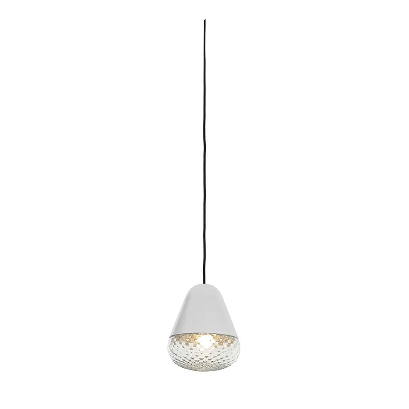 Balloton 7212/1 Acorn Mini Pendant Light White by MM Lampadari