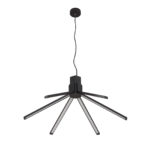 Aster Extralarge Black Pendant Lamp by MM Lampadari