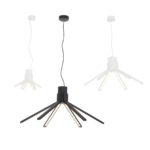 Aster Extralarge Black Pendant Lamp by MM Lampadari