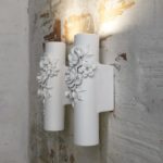 Capodimonte White Sconce by Karman