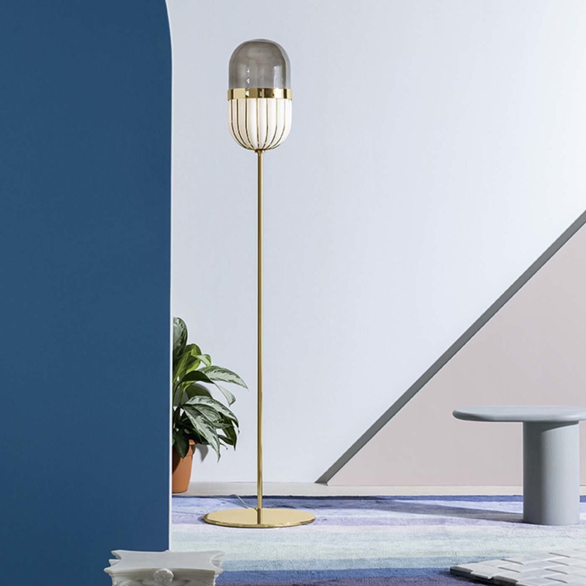 Pill Floor Lamp by MM Lampadari