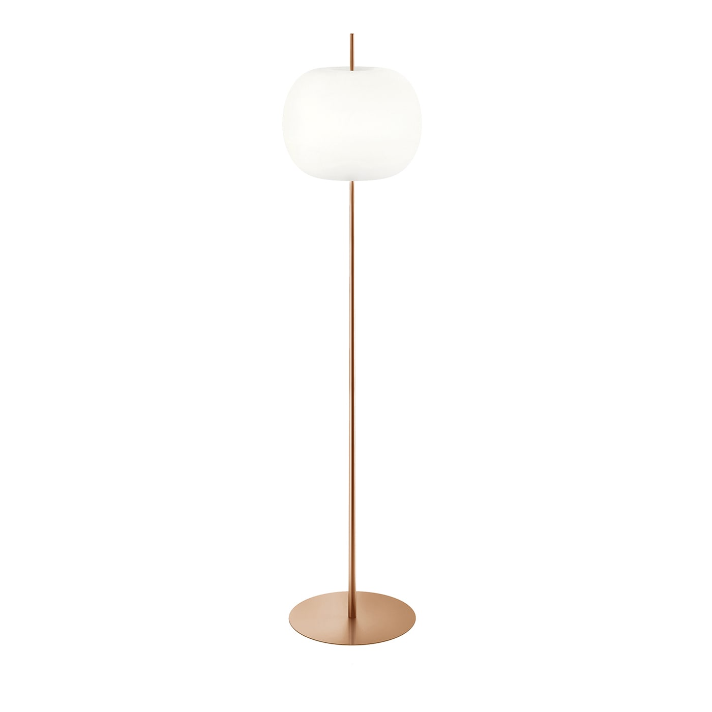 Kushi XL Copper Floor Lamp by KDLN