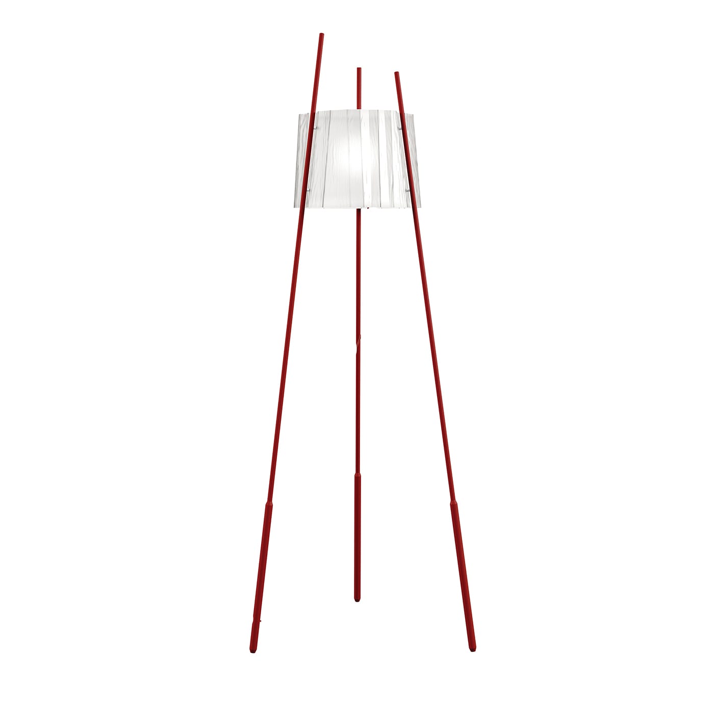 Tyla Red Floor Lamp by KDLN