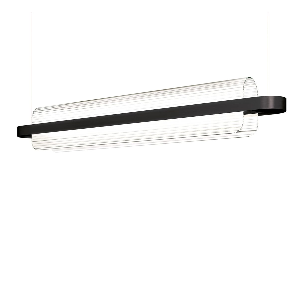 Nami Black Suspension Lamp by KDLN