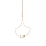 1920 Gold en Pendant Lamp by MM Lampadari