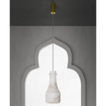 Porto Marbled Pendant Lamp by MM Lampadari