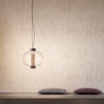 Bohla Smokey Brown Suspension Lamp by KDLN